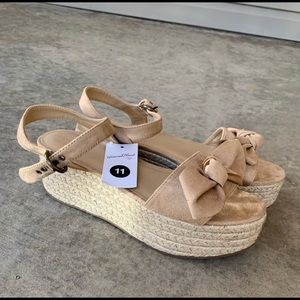 Target Nude Sandal Platform Espadrilles
